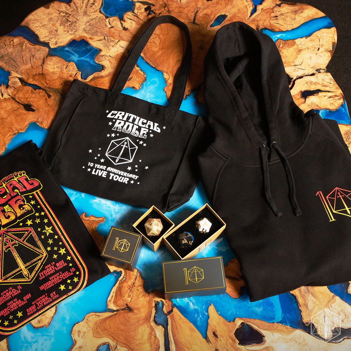 Critical Role 10 Year Anniversary Live Show Tote Bag - Image 3