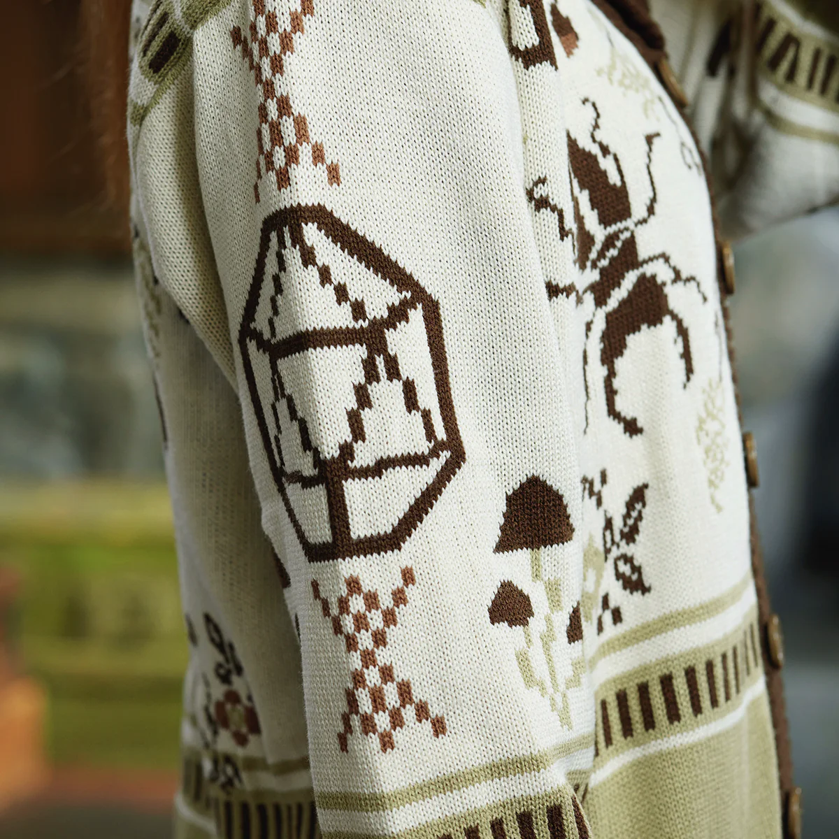 Beauty of Exandria: The Wildes - Caduceus Clay Cardigan Sweater - Image 4