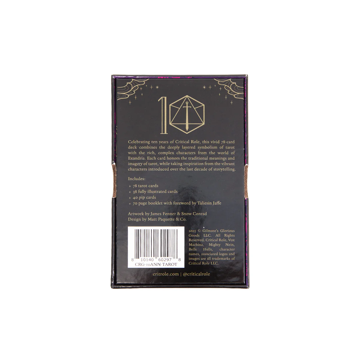 Critical Role 10-Year Anniversary Tarot Deck - Image 18