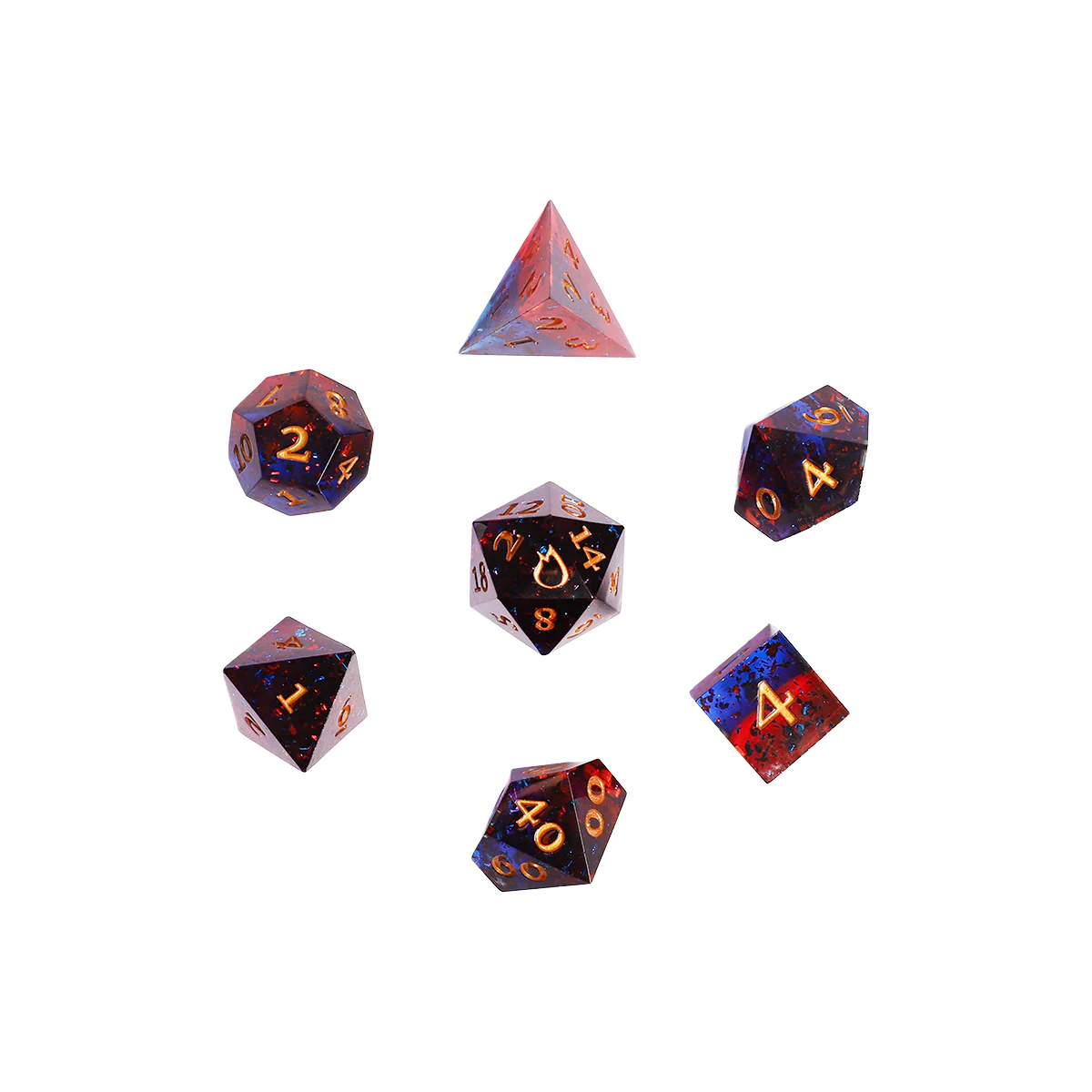 Critical Role Champion Dice Set: Caleb Widogast - Image 4