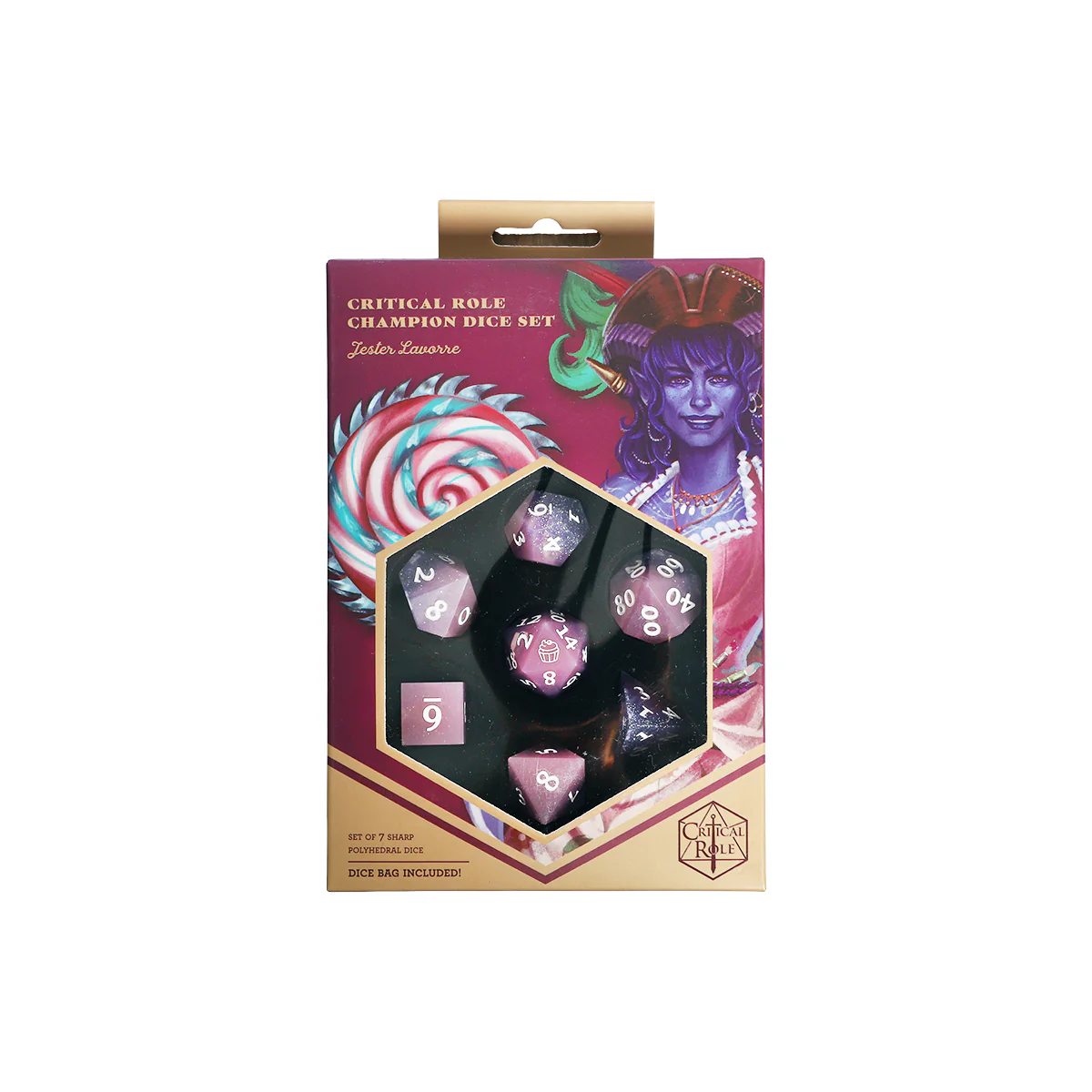 Critical Role Champion Dice Set: Jester Lavorre - Image 2