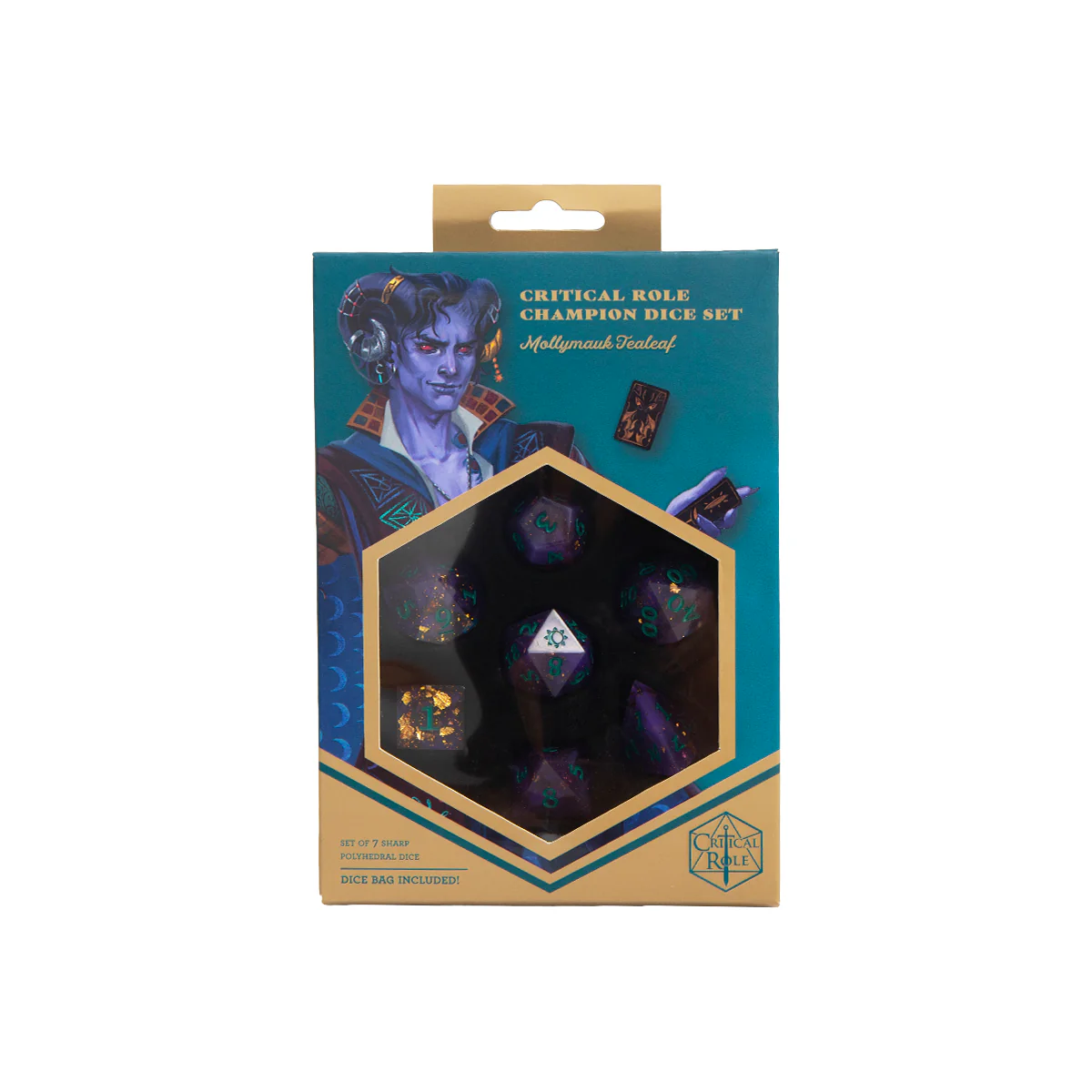 Critical Role Champion Dice Set: Mollymauk Tealeaf - Image 2