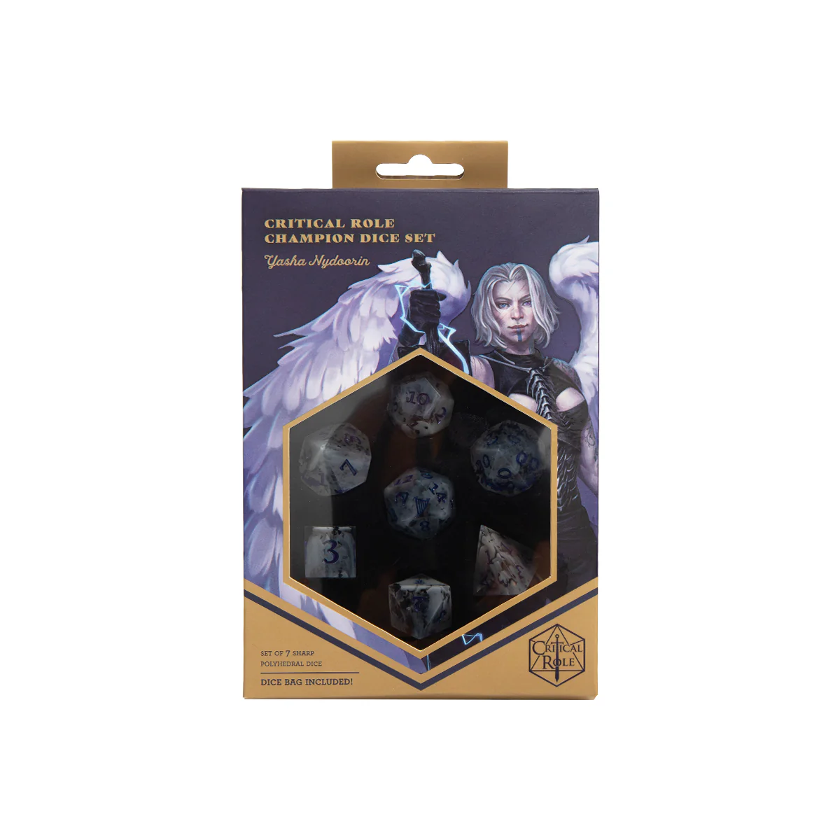 Critical Role Champion Dice Set: Yasha Nydoorin - Image 2