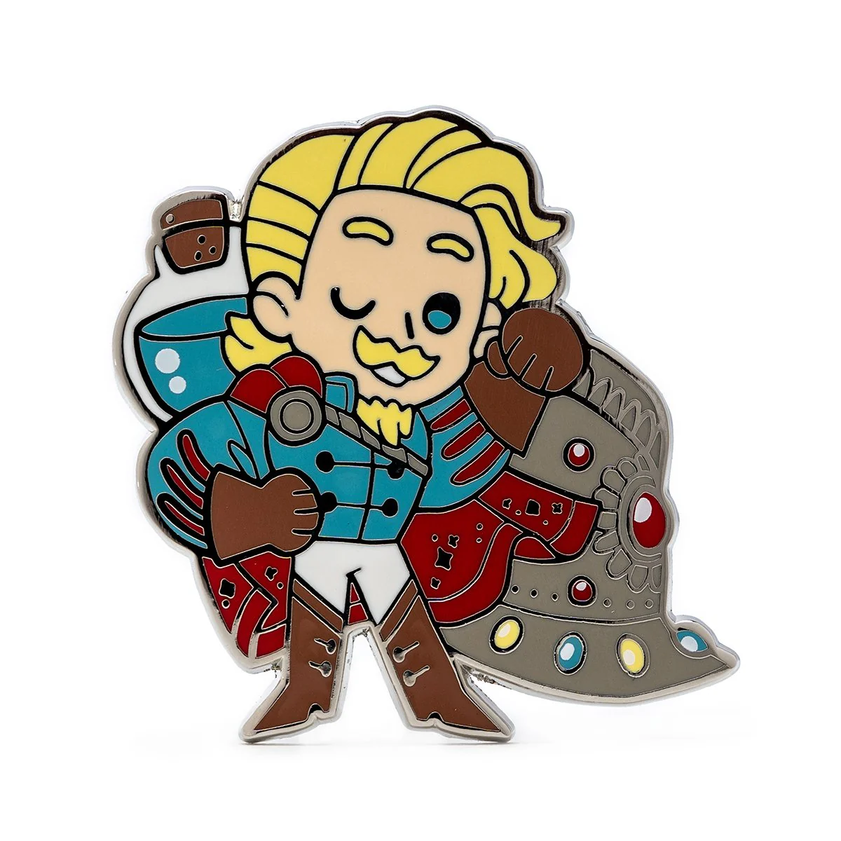 Critical Role Chibi Pin No. 19 - Taryon Darrington - Image 2