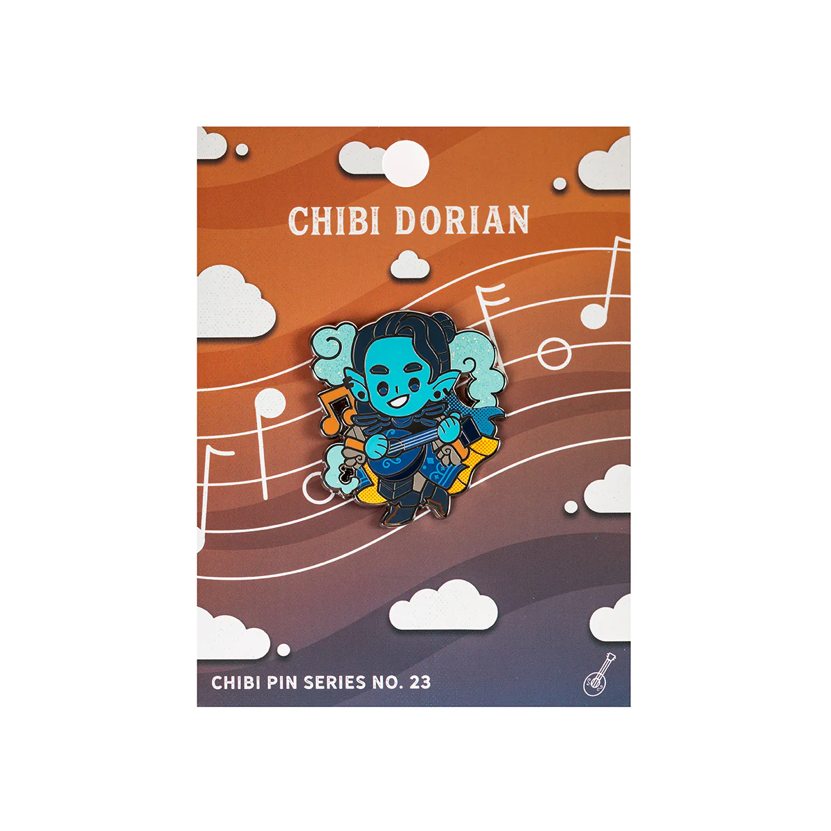 Critical Role Chibi Pin No. 23- Dorian Storm - Image 2