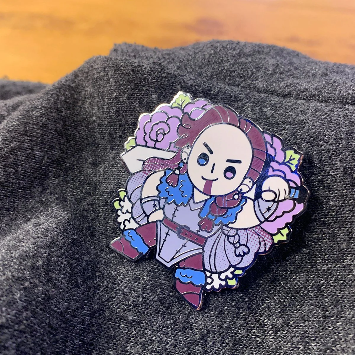 Critical Role Chibi Pin No. 4 - Yasha Nydoorin - Image 3
