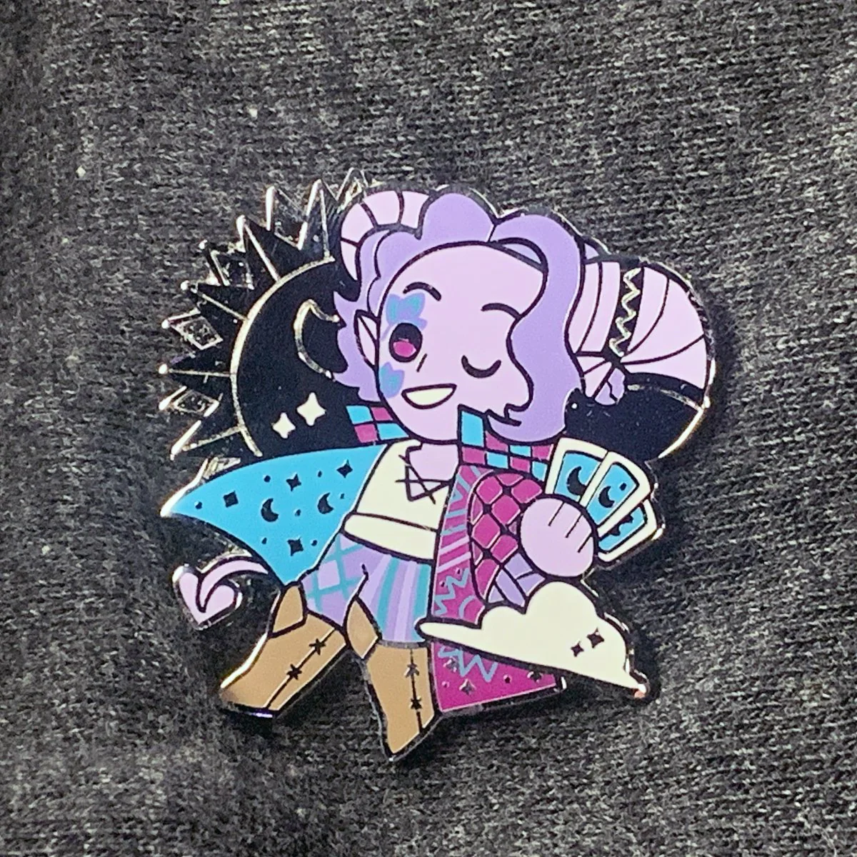 Critical Role Chibi Pin No. 9 - Mollymauk Tealeaf - Image 4