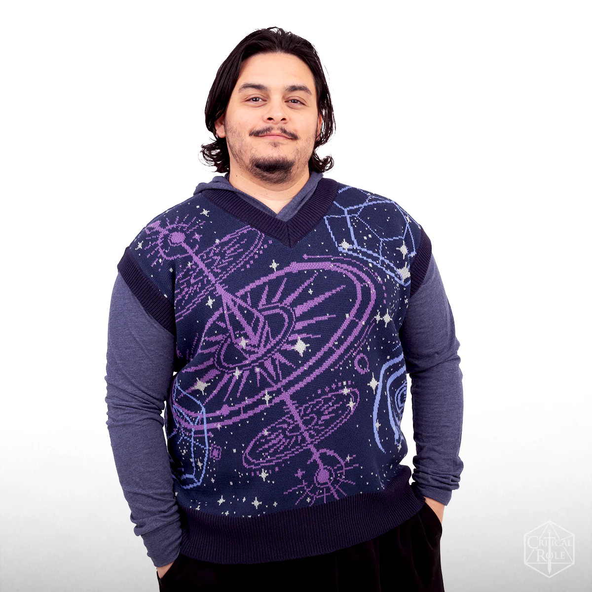 Essek Thelyss Knit Pullover Sweater Vest - Image 3