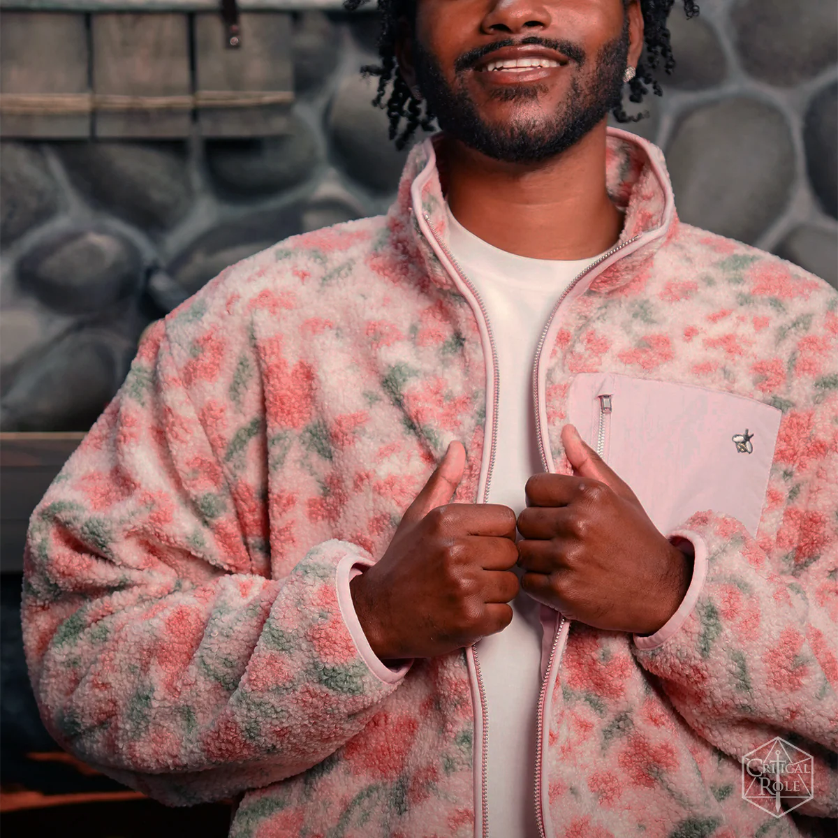 Mighty Nein Collection: Jester Lavorre Sherpa Fleece Jacket - Image 3