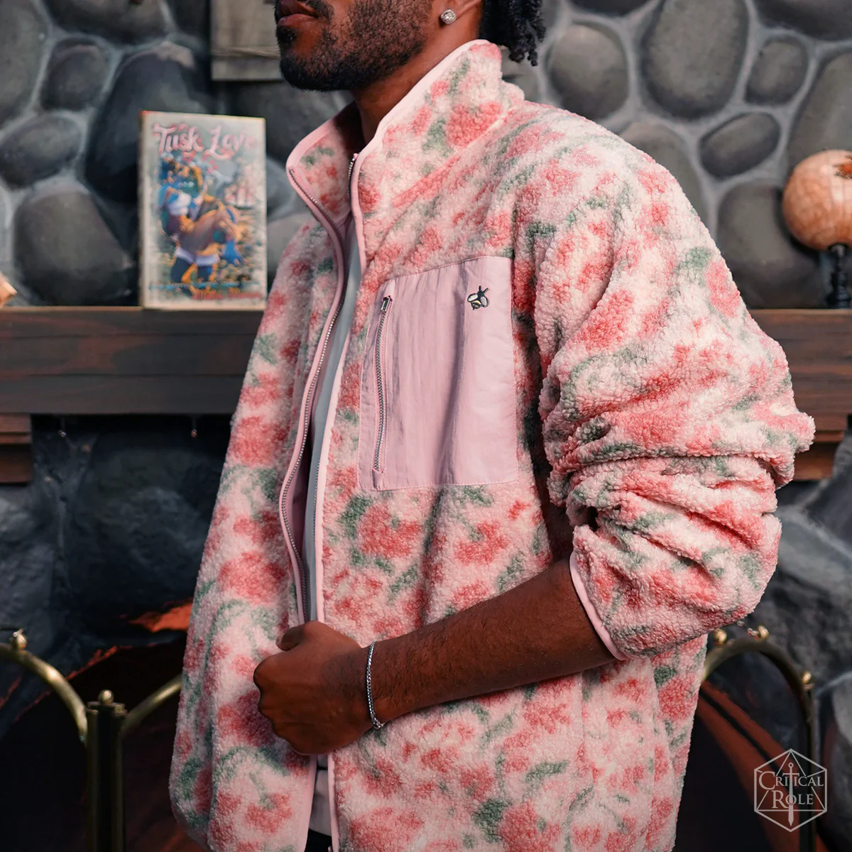 Mighty Nein Collection: Jester Lavorre Sherpa Fleece Jacket - Image 5