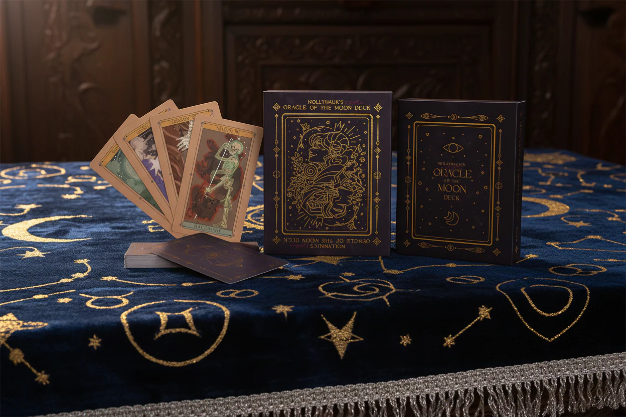 Mollymauk Tealeaf (and Jester Lavorre) Oracle of the Moon Tarot Deck - Image 14