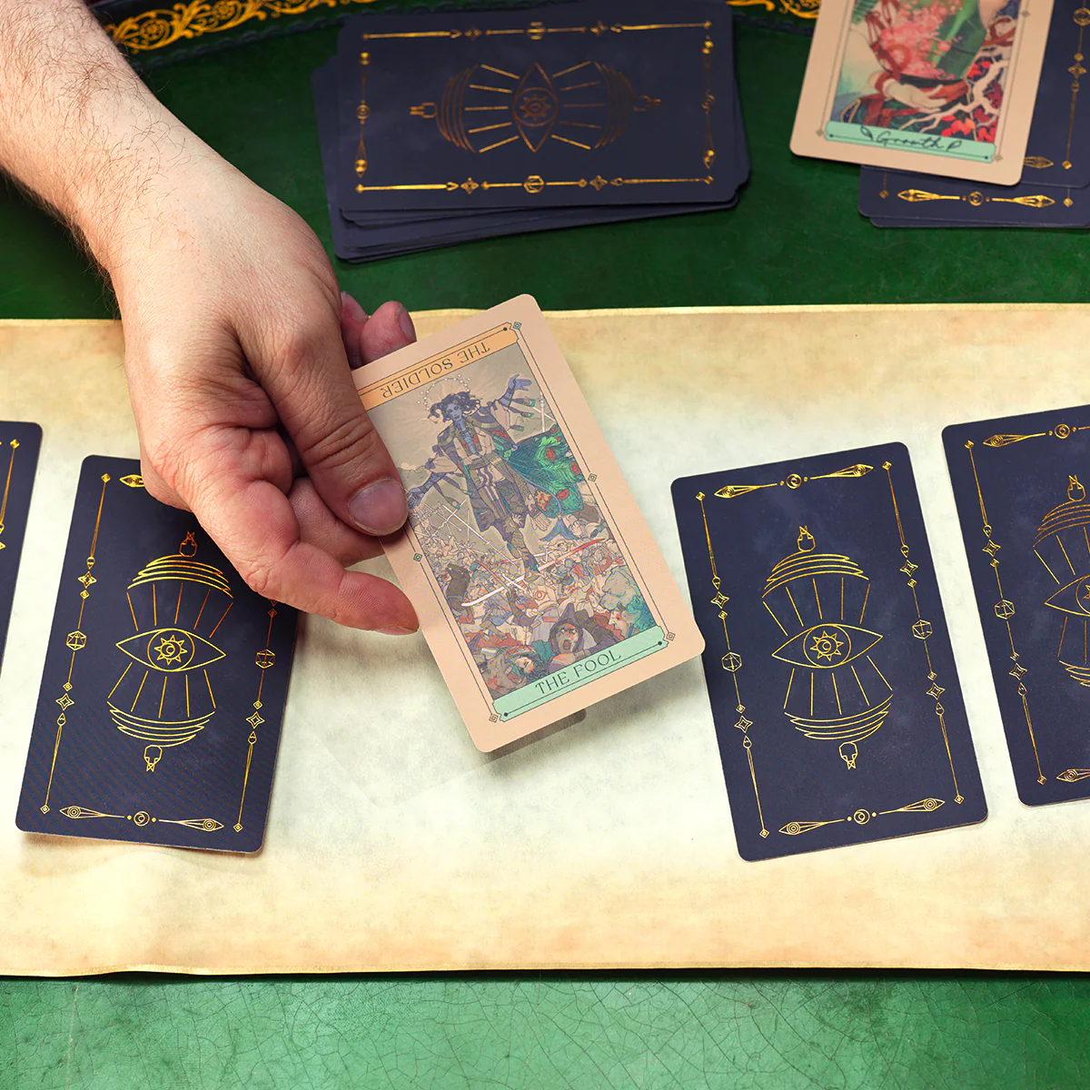 Mollymauk Tealeaf (and Jester Lavorre) Oracle of the Moon Tarot Deck - Image 9