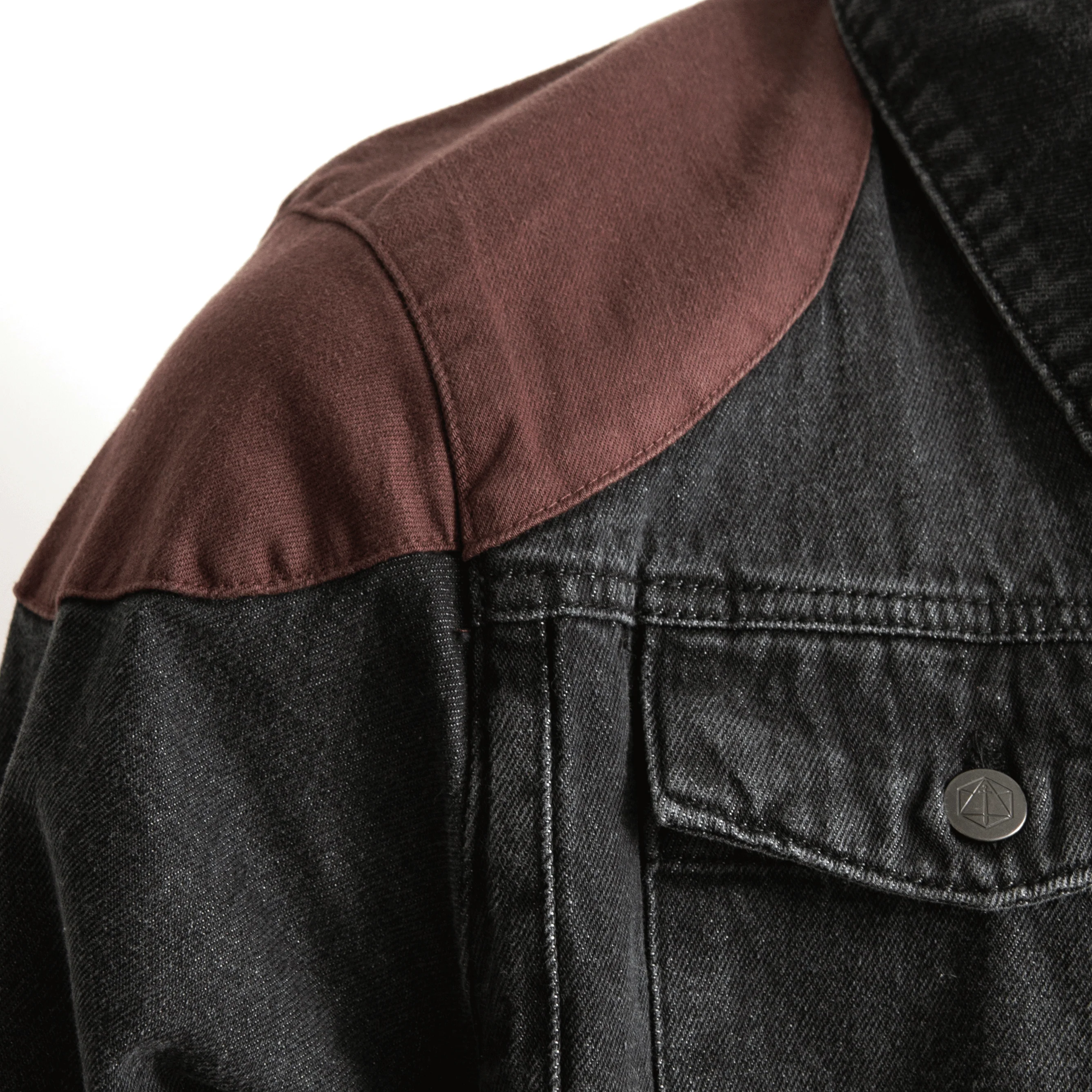 Vox Machina Collection: Grog Strongjaw Flannel Lined Denim Shirt Jacket - Image 6